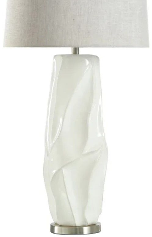StyleCraft Gray/Icelandic Silver Table Lamp-2