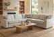 Decor-Rest® Furniture LTD 2786 3-Piece Spritz Ivory L-Shape Sectional with Pillows-0