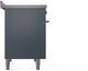 Ilve® Professional Plus II 40" Blue Grey Pro Style Induction Range-3