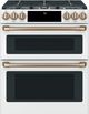 Café™ 30" Matte White Double Oven Slide In Gas Range-0