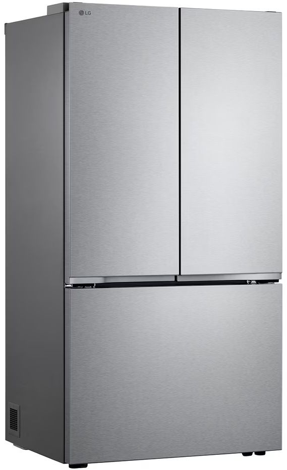 LG 36" 25.1 Cu. Ft. Stainless Steel Counter Depth Max™ French Door Refrigerator with Zero Clearance™ and Ice Maker-2