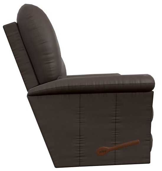 La-Z-Boy® Jasper Umber Leather Manual Wall Recliner-3