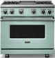 Viking® 7 Series 36" Splash Pro Style Natural Gas Range with Griddle-2