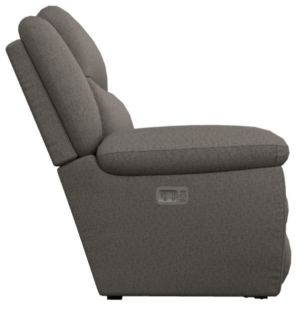 La-Z-Boy® Joel Pewter Power Wall Recliner with Headrest and Lumbar-2