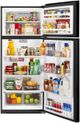 Whirlpool® 28" 17.6 Cu. Ft. Black Top Mount Freezer Refrigerator-3