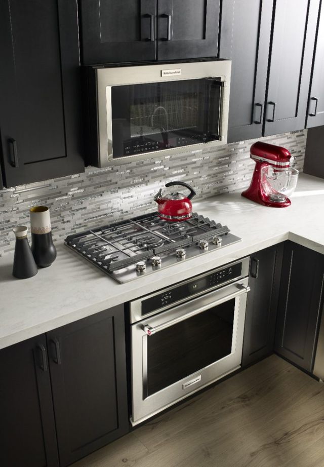 KitchenAid® 30'' Stainless Steel Gas Cooktop-6