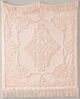 Olliix by Madison Park Chloe Blush 100% Cotton Tufted Chenille Lightweight Throw with Fringe Tassel-1