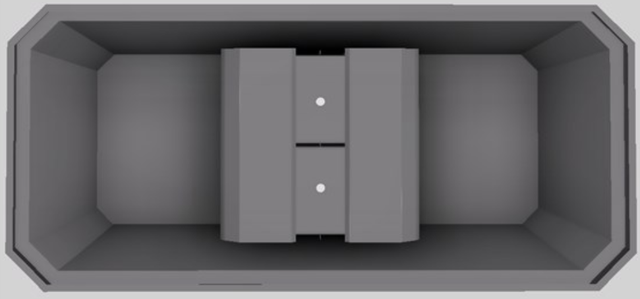 Vent-A-Hood® Designer Series 66" Gunsmoke Island Range Hood-1