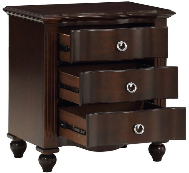 Mazin Furniture Meghan Espresso Youth Nightstand-2