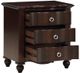 Mazin Furniture Meghan Espresso Youth Nightstand-2