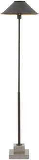 Currey & Company Fudo Molé Black Floor Lamp-1