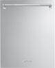 Smeg 24" Fingerprint Resistant Stainless Steel Dishwasher Panel-0