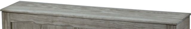 Crate Designs™ Furniture Storm Wood Lacquer Top Storage Bench-1