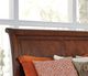 aspenhome® Cambridge Brown Cherry King Sleigh Bed-1