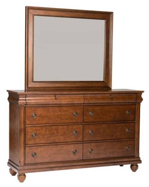 Liberty Furniture Rustic Traditions Dresser & Mirror - Thumbnail 5