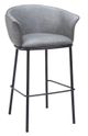 Zuo® Modern Garston Gray Barstool-0