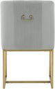 TOV Furniture Lisa by Inspire Me! Home Decor Gold/Gray Dining Chair-5