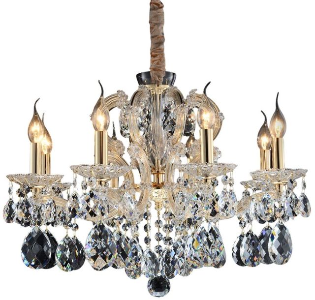 Michael Amini® Portola II Clear 8-Light Chandelier-0