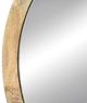 A & B Home Brown Round Wall Mirror-2