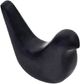 TOV Furniture Black Marble Bird Statue-5