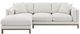 Coaster® Geneva 2-Piece Sand Left Arm Facing Sectional and Chaise-1
