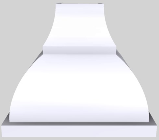 Vent-A-Hood® Designer Series 36" White Wall Mounted Range Hood-0