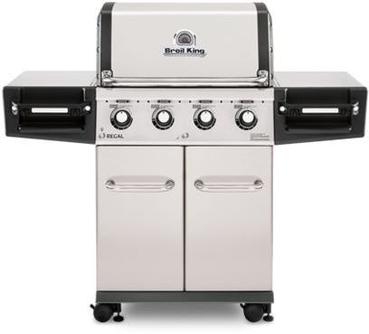Broil King® Regal™ S420 PRO 4-Burner Stainless Steel Freestanding Liquid Propane Grill-0