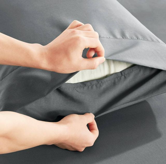 Sleeptone® Basics Griptone™ 6-Piece Gray Premium Bamboo Twin Sheet Set-4