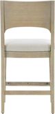 Bernhardt Solaria Dune/White Counter Stool-3