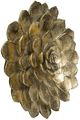 A & B Home 6-Piece Gold Succulent Wall Plaque Set-1