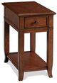 Riverside Furniture Campbell Burnished Cherry Chairside Table-1