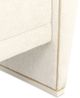 Michael Amini® La Terrazza Creamy Pearl Bed Bench-4