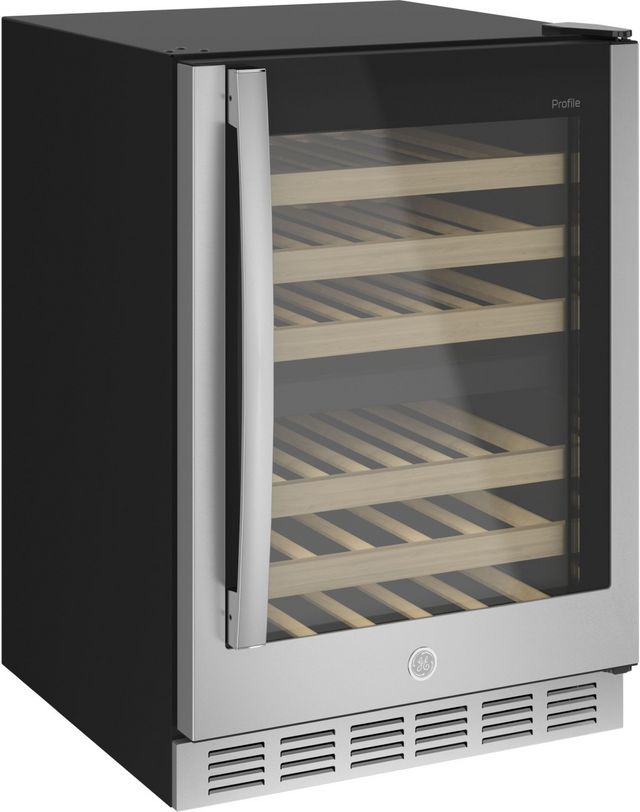 GE Profile™ 4.8 Cu. Ft. Stainless Steel Wine Center-1