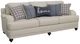 Coaster® Gwen 3-Piece Blue/Light Gray Living Room Set-5