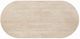 ACME Furniture Leonardo Beige Dining Table with Dark Oak Base-5