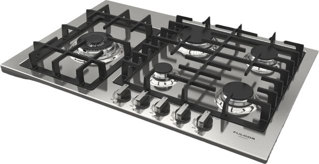 Fulgor Milano® 400 Series 30" Stainless Steel Gas Cooktop-3