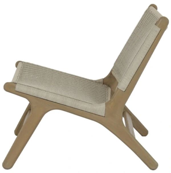 Sunset West Sedona Weathered Natural Materials/Wooden Outdoor Accent Chair-3