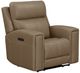 Liberty Furniture Camden Aline Toast Leather Power Recliner-0