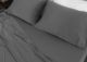 BEDGEAR® Dri-Tec® Performance Grey Split King Sheet Set-2