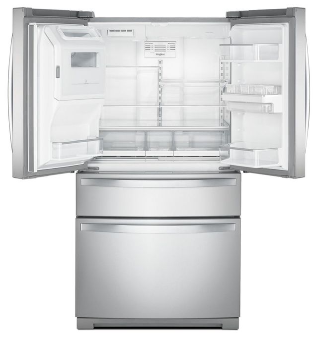 Whirlpool® 36 in. 26.0 Cu. Ft. Fingerprint Resistant Stainless Steel French Door Refrigerator-2