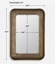 Uttermost® Alvaro Antique Brass Mirror-2