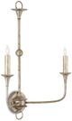 Currey & Company Nottaway Pyrite Bronze Large Wall Sconce-0
