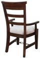 Sunny Designs™ Tuscany Beige/Vintage Mocha Dining Arm Chair-3