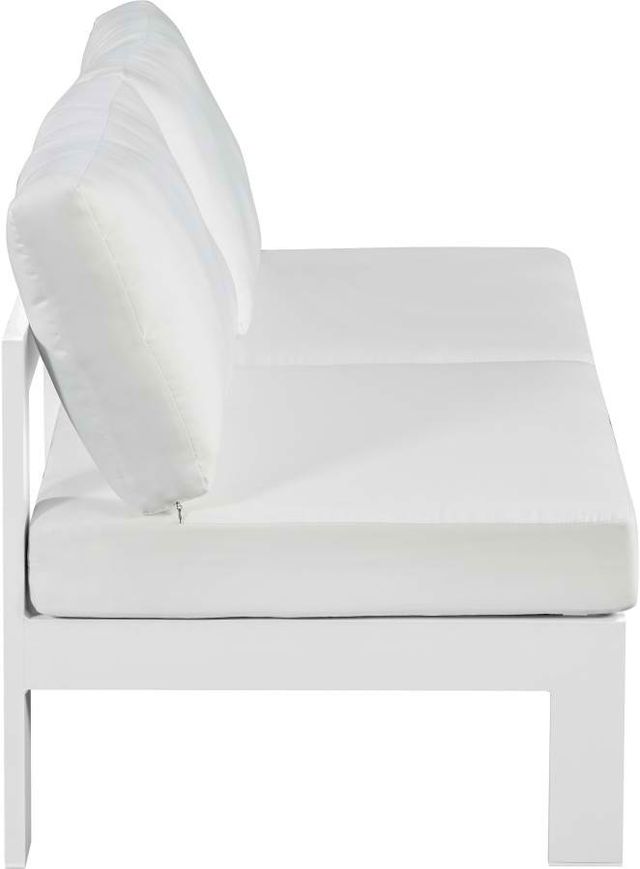 Meridian Furniture Nizuc 2-Piece White Outdoor Patio Modular Sofa-2