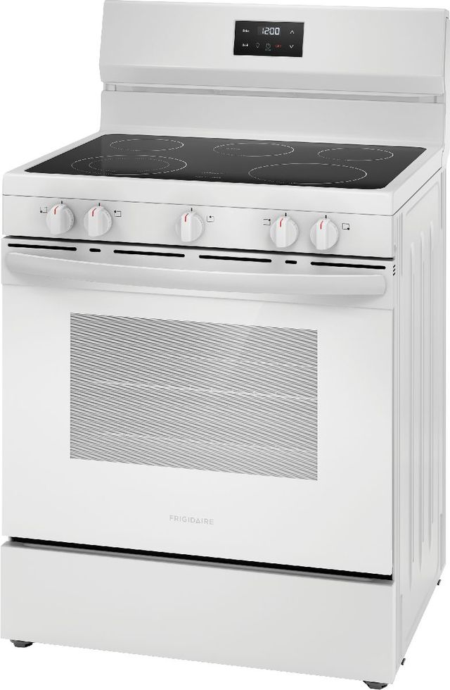 Frigidaire® 30" White Freestanding Electric Range-1