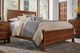 Urban Collections by Yutzy Woodworking Trieste Retreat Cherry/Seely 62" King Panel Sleigh Bed-1