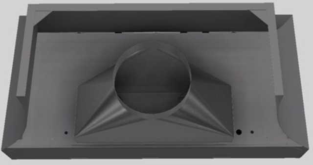 Vent-A-Hood® Designer Series 48" Gunsmoke Wall Mounted Range Hood-3
