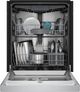 Bosch® 300 Series 24" Anti-Fingerprint Stainless Steel Front Control Built-In Dishwasher -2