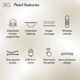 baselogic™ by Serta® Pearl King Adjustable Base-5