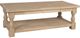 John Thomas Furniture® Customizable Select Tuscan Unfinished Coffee Table-0